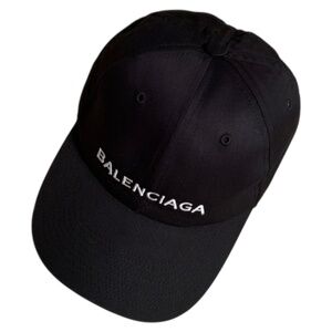 Authentic Balenciaga Embroidery Logo Cap